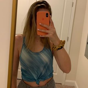 Nike Sheer Blue Workout Tank